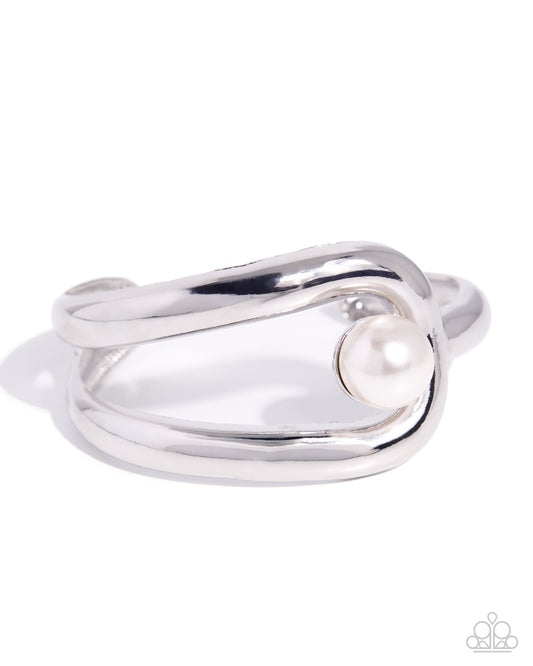Sense of Grace - White - Paparazzi Bracelet