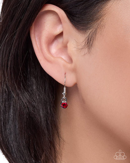 Beauty and the BLING - Red - Paparazzi Necklace