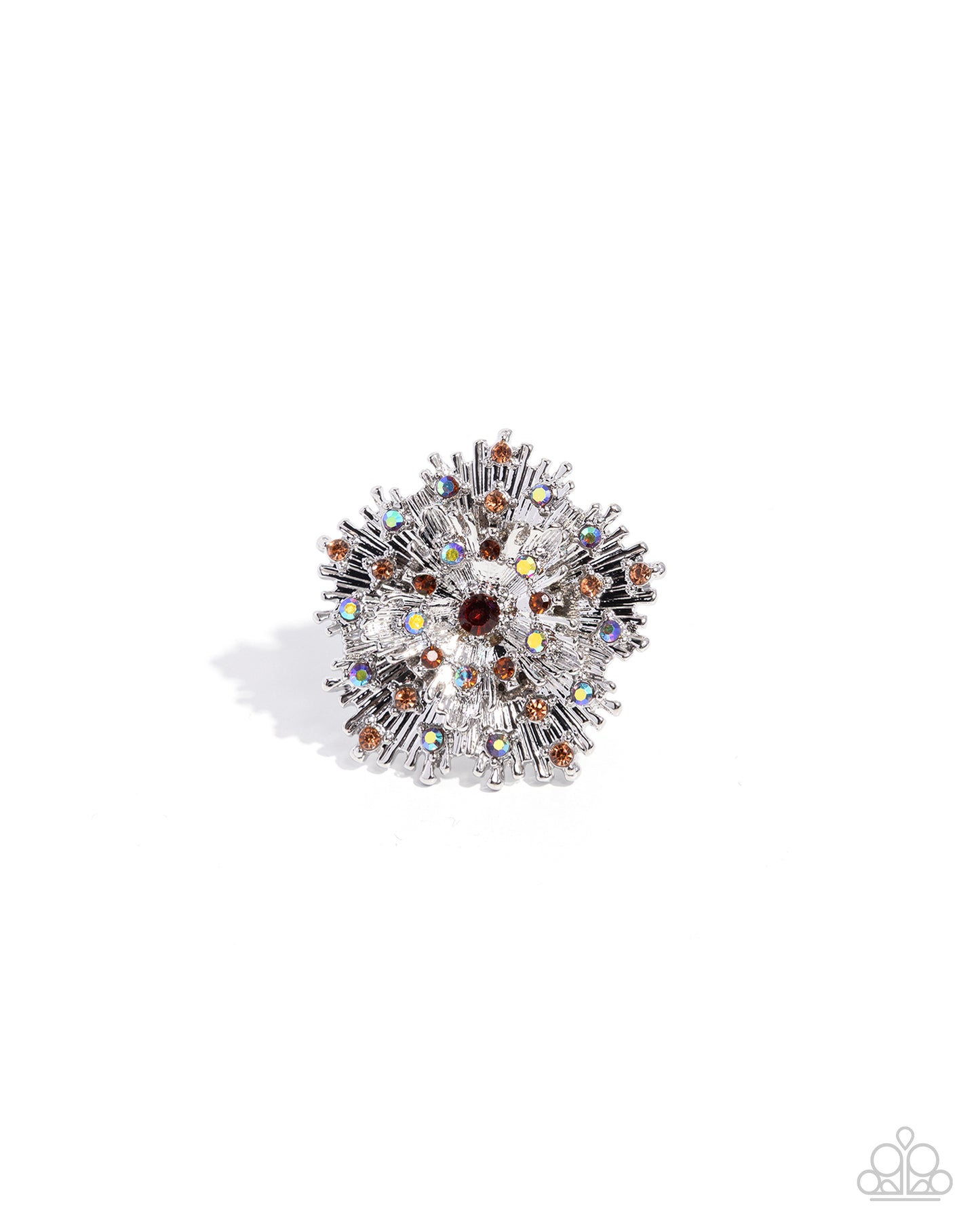 Scattered Symphony - Brown - Paparazzi ring