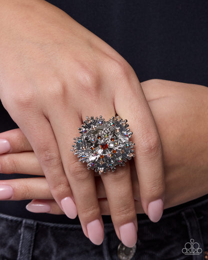 Scattered Symphony - Brown - Paparazzi ring