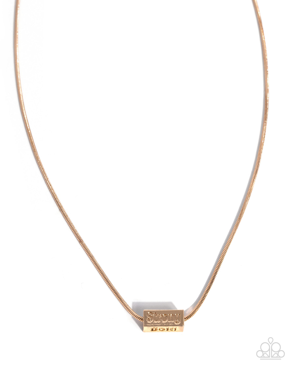 Loyal to the End - Gold - Paparazzi Necklace