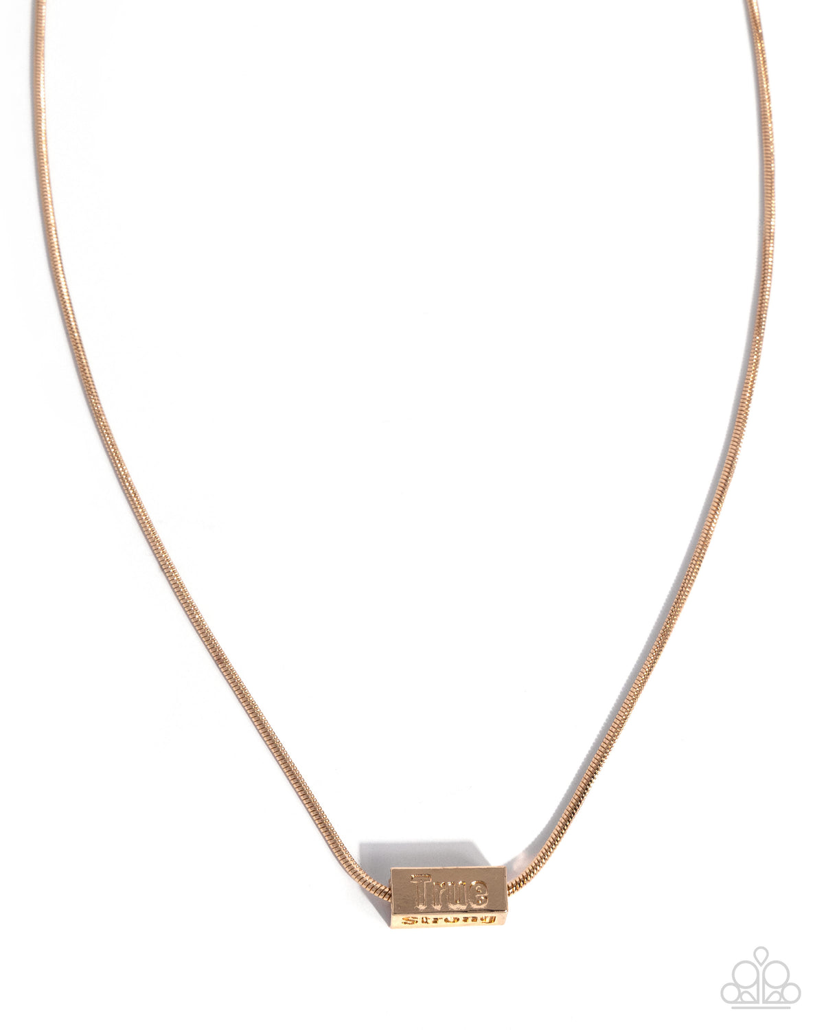 Loyal to the End - Gold - Paparazzi Necklace