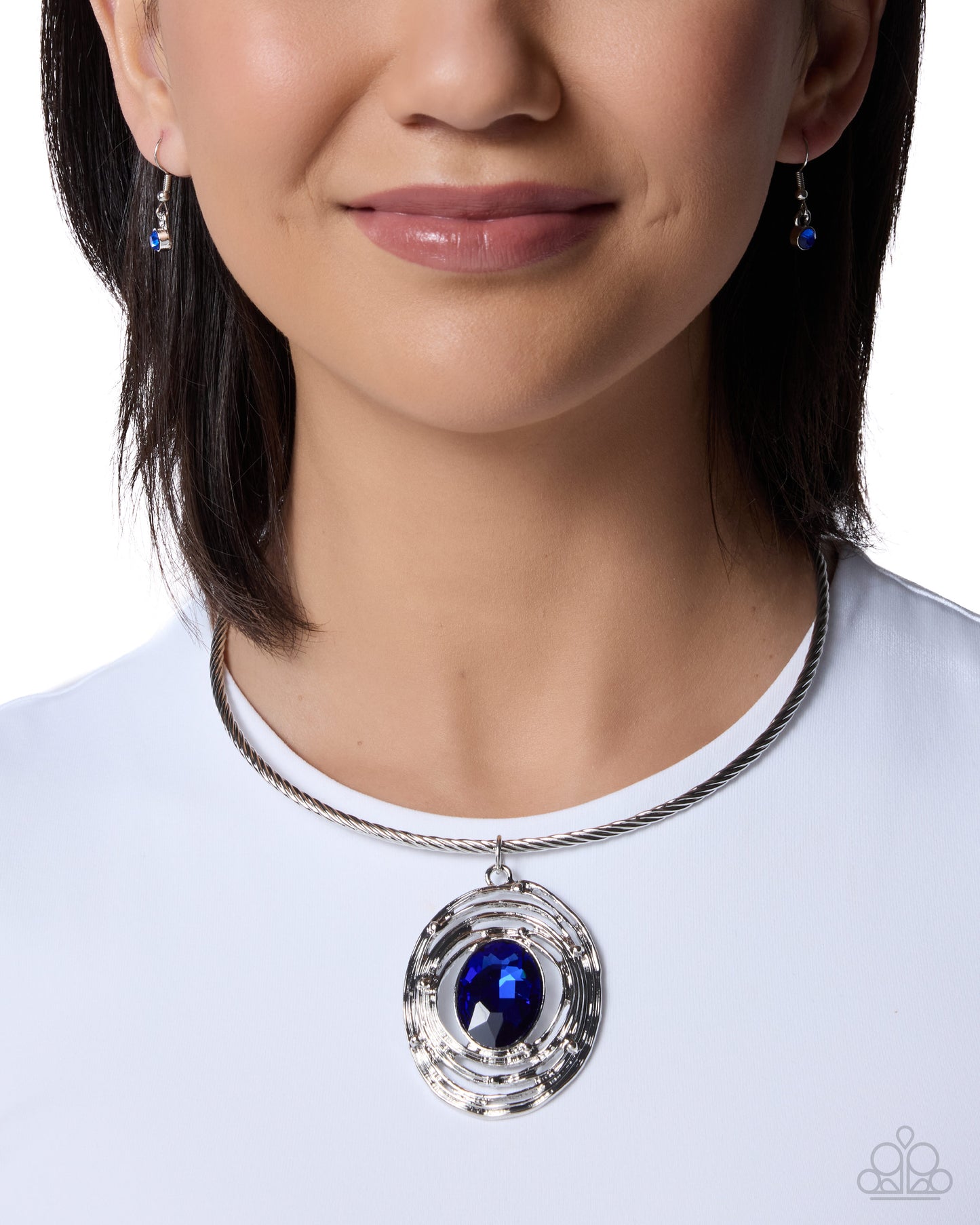 Coming Soon - Fashionable Find - Blue - Paparazzi Necklace