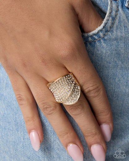Coming Soon - Polished POV - Gold - Paparazzi Ring