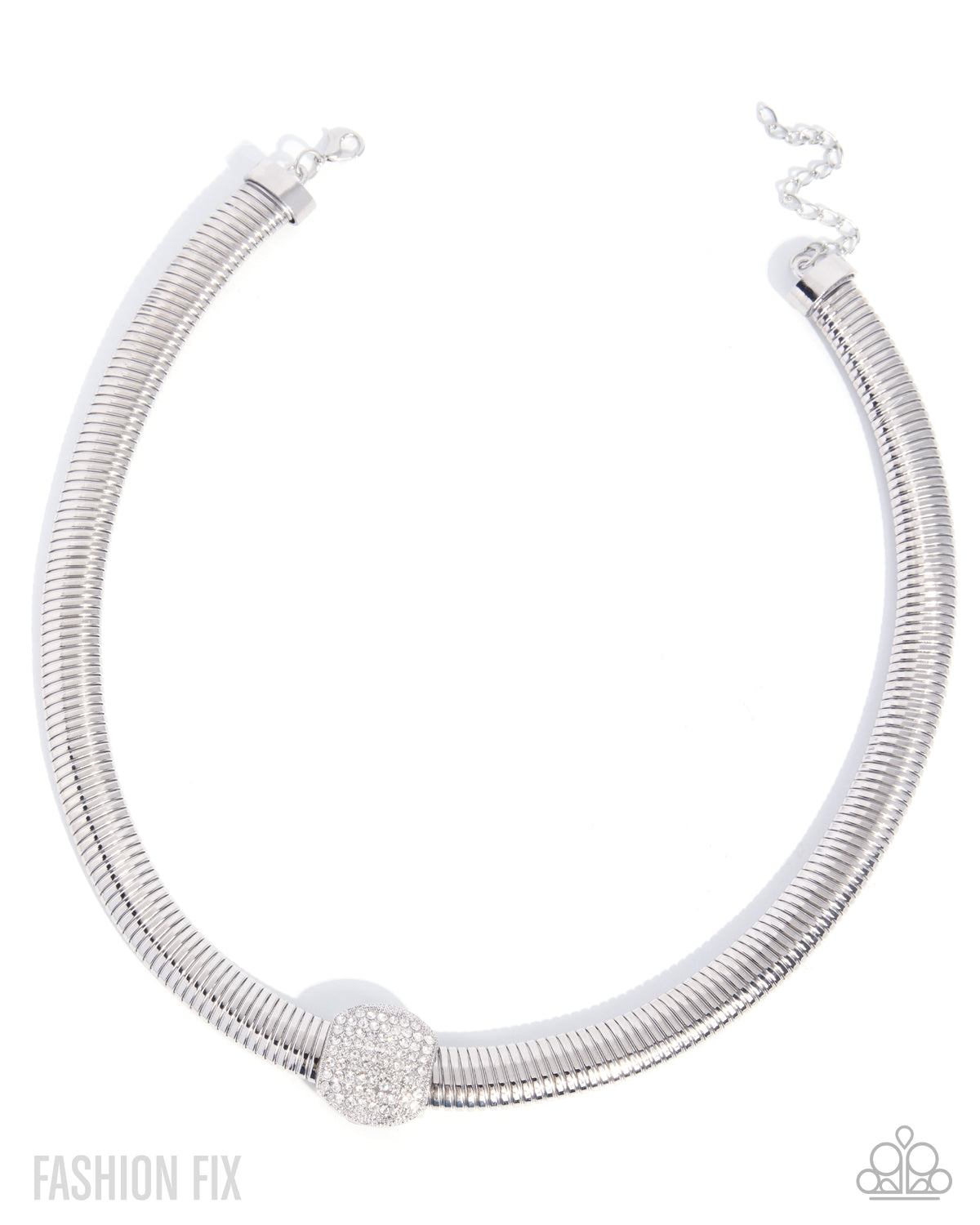 Coming Soon - Downtown Demand - White Necklace and Downtown Drive Bracelet Set (2-Piece)