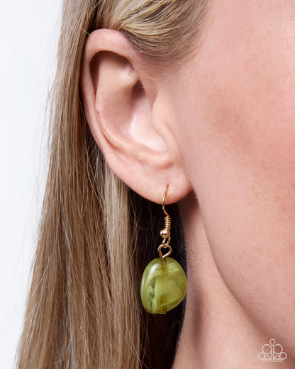 Validating Color - Green - Paparazzi Necklace
