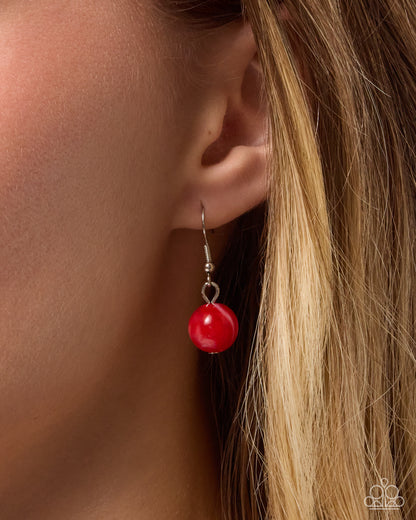 Coming Soon - Promising Profession - Red - Paparazzi Necklace