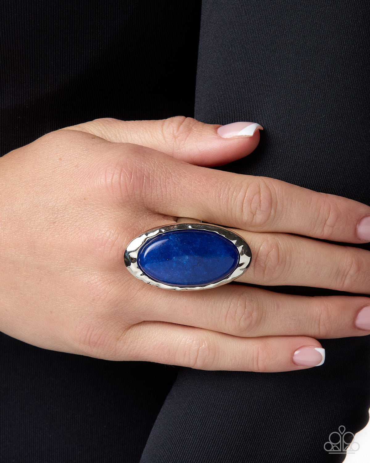 Idealistic Intrigue - Blue - Paparazzi Ring