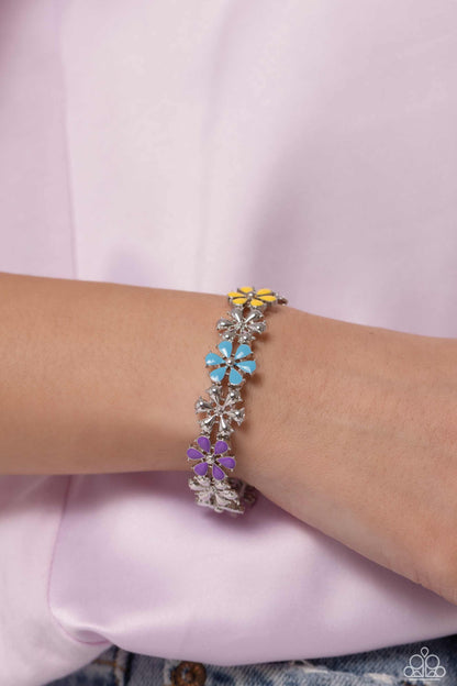 Floral Fever - Multi - Paparazzi Necklace and Floral Fair - Multi Bracelet - Paparazzi Bracelet