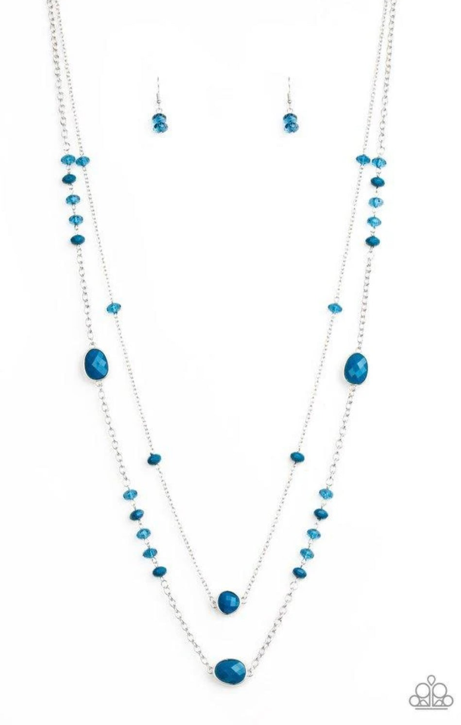Dazzle the Crowd - Blue Necklace