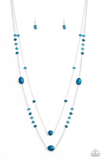 Dazzle the Crowd - Blue Necklace