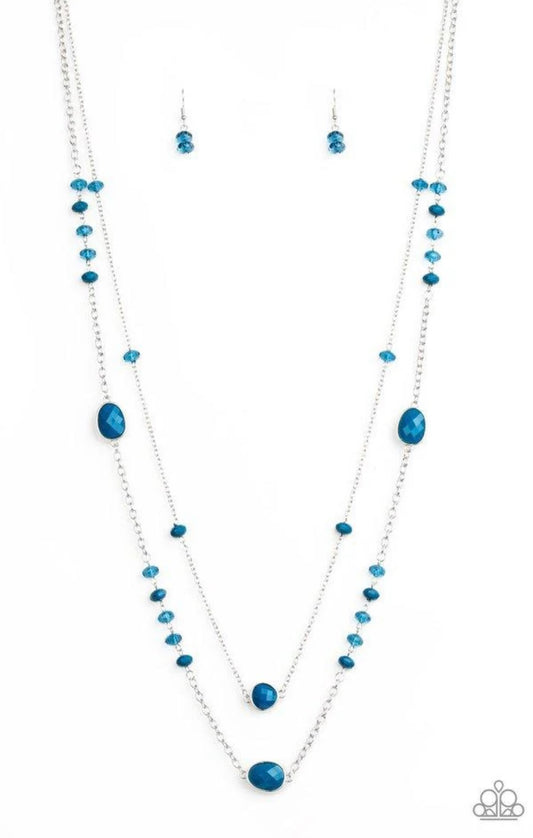 Dazzle the Crowd - Blue Necklace