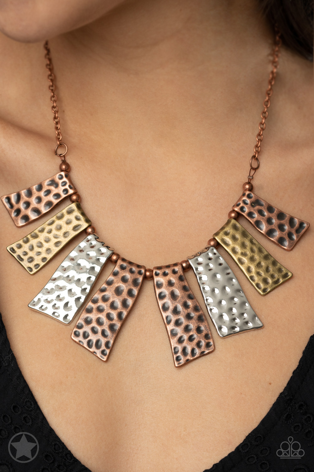A Fan of the Tribe Multi - Paparazzi Necklace