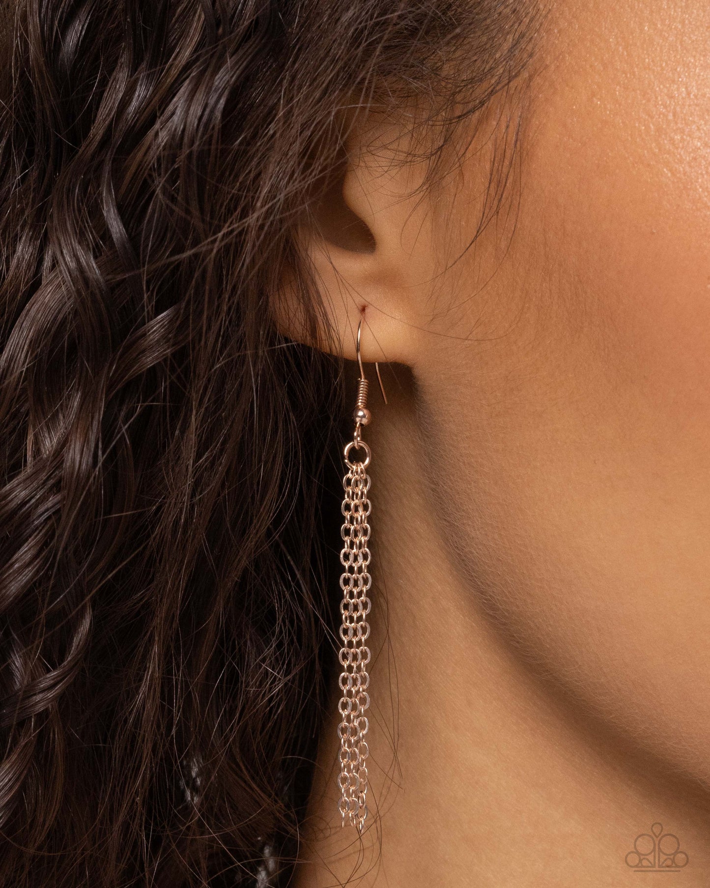 Seashell Sonata - Rose Gold Necklace and SHELL, I Was In the Area - Rose Gold Earrings