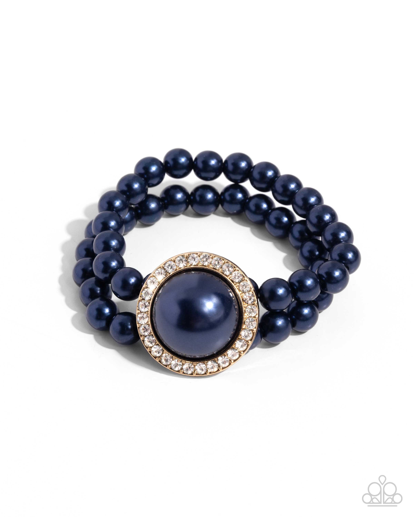 Valuable Verdict - Blue Necklace and Valuable Victor - Blue Bracelet Set