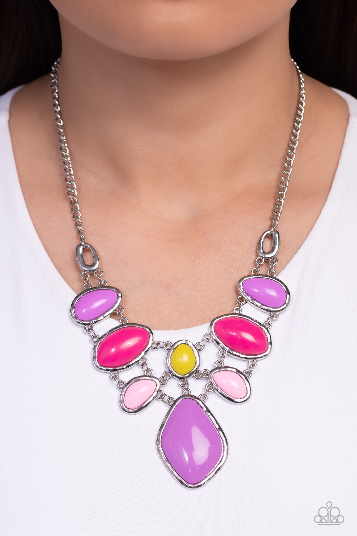 Dreamily Decked Out - Multi - Necklace