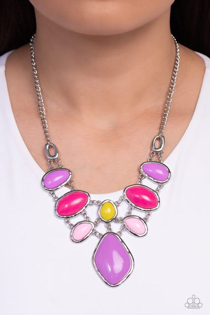 Dreamily Decked Out - Multi - Necklace