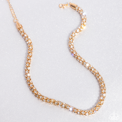 Eternal Effulgence - Gold - Paparazzi Necklace