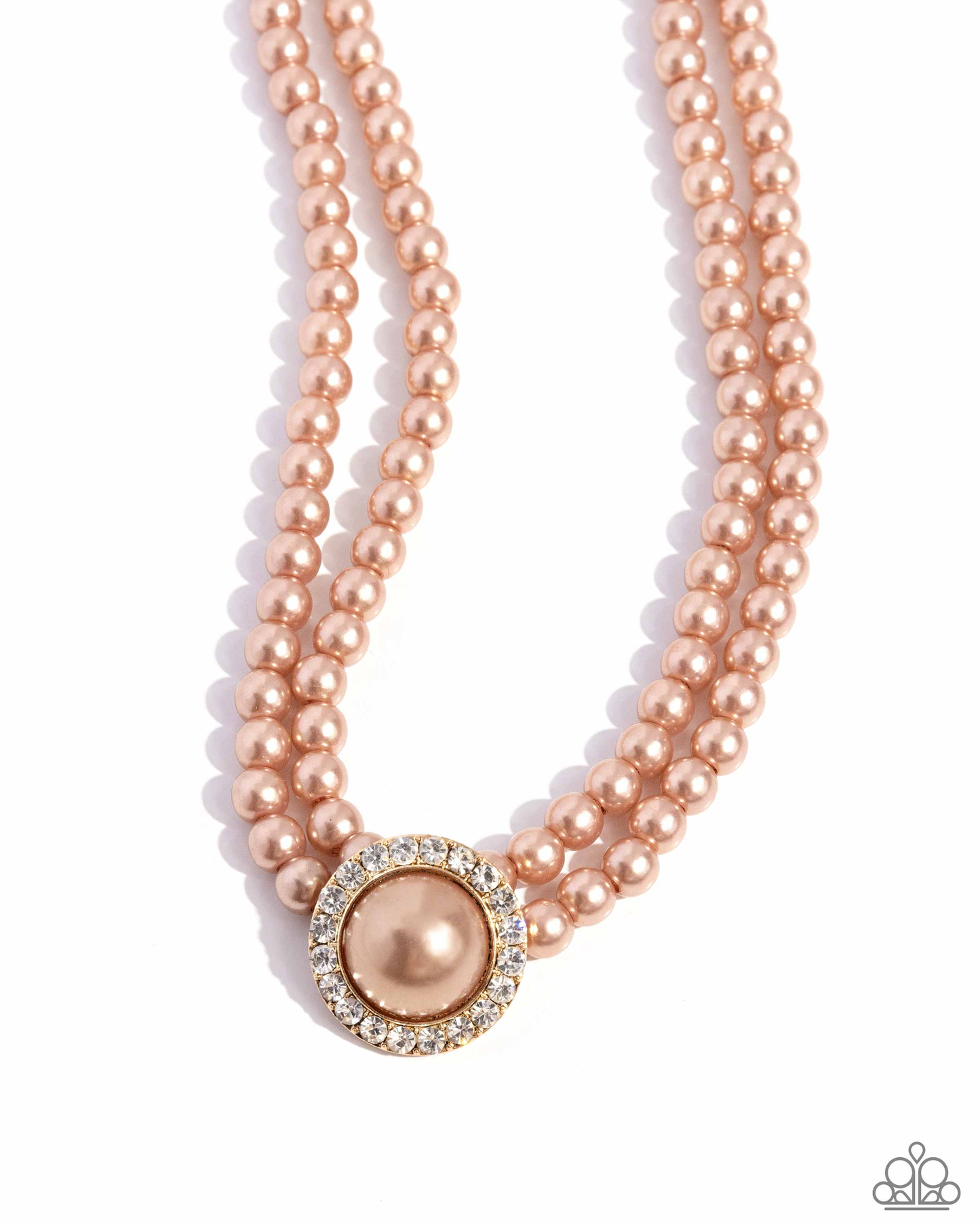 Valuable Verdict Brown Necklace and Valuable Victor - Brown Bracelet Set