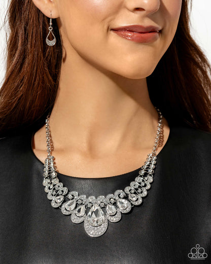 Infinite Idol - White - Paparazzi Necklace (2024 EMP)