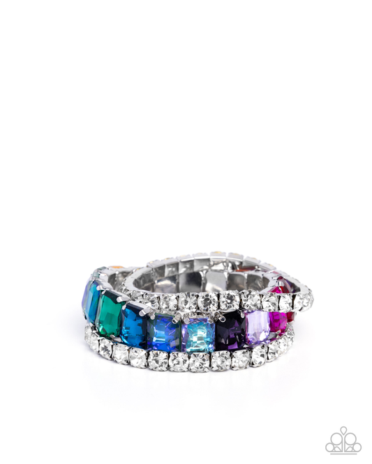 Candescent Caliber - Multi - Paparazzi Bracelet