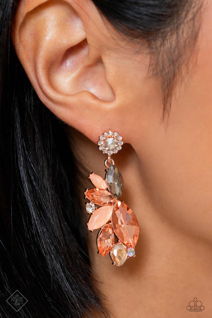 Soft Sashay - Rose Gold Earrings, Soft-Hearted Succession - Rose Gold Bracelet and Soft-Hearted Salvage - Rose Gold Ring