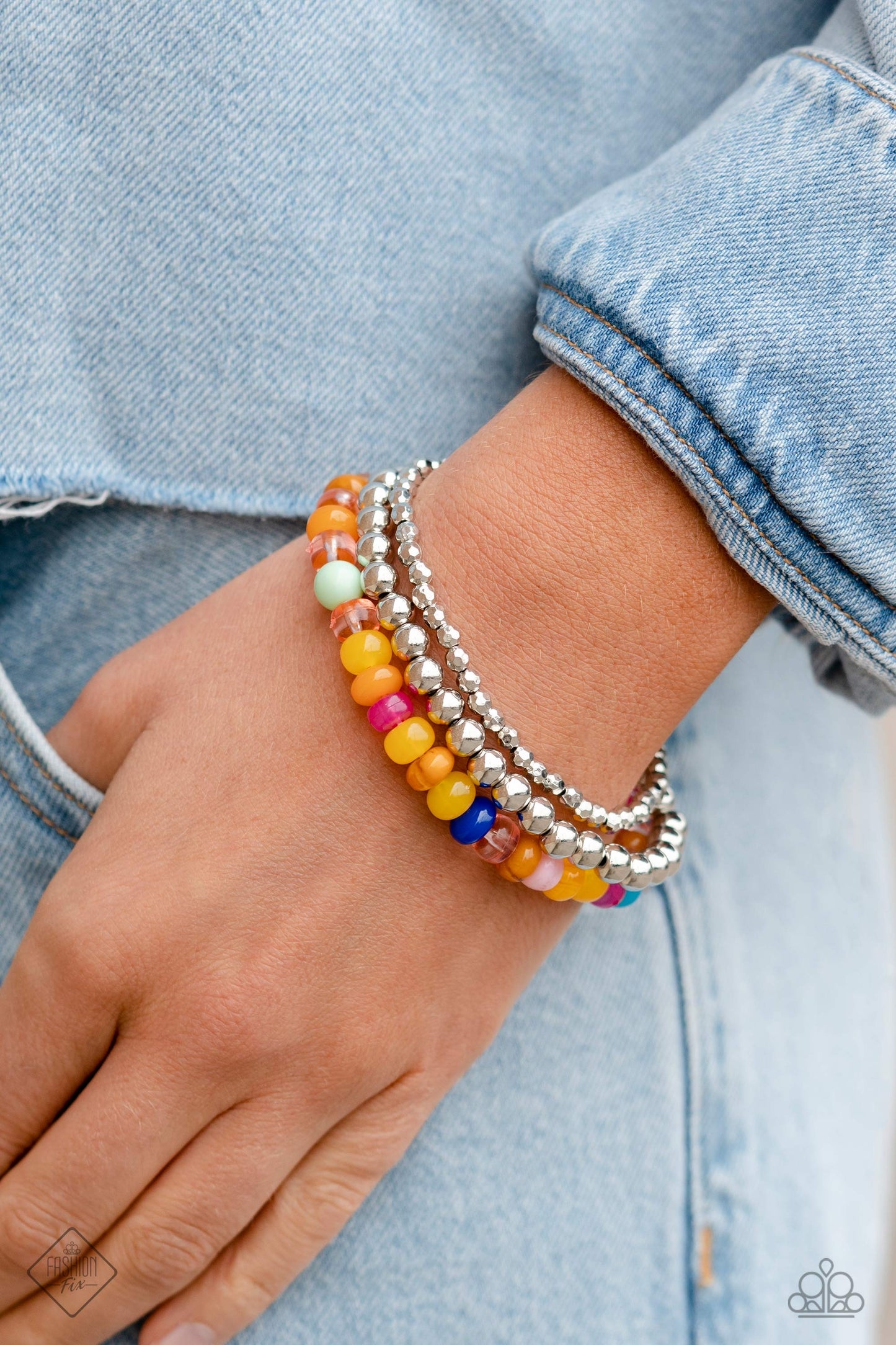 Headliner Hit - Multi Necklace and Standout Sensation - Multi Bracelet