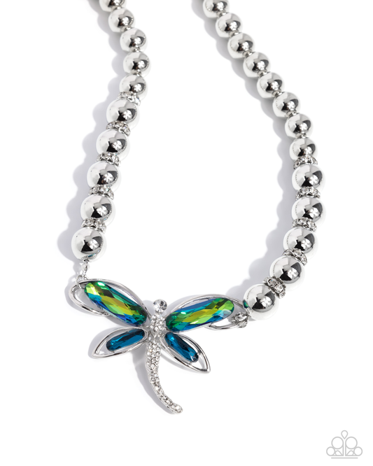 Sense of Propriety - Green Paparazzi Necklace