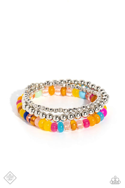 Headliner Hit - Multi Necklace and Standout Sensation - Multi Bracelet