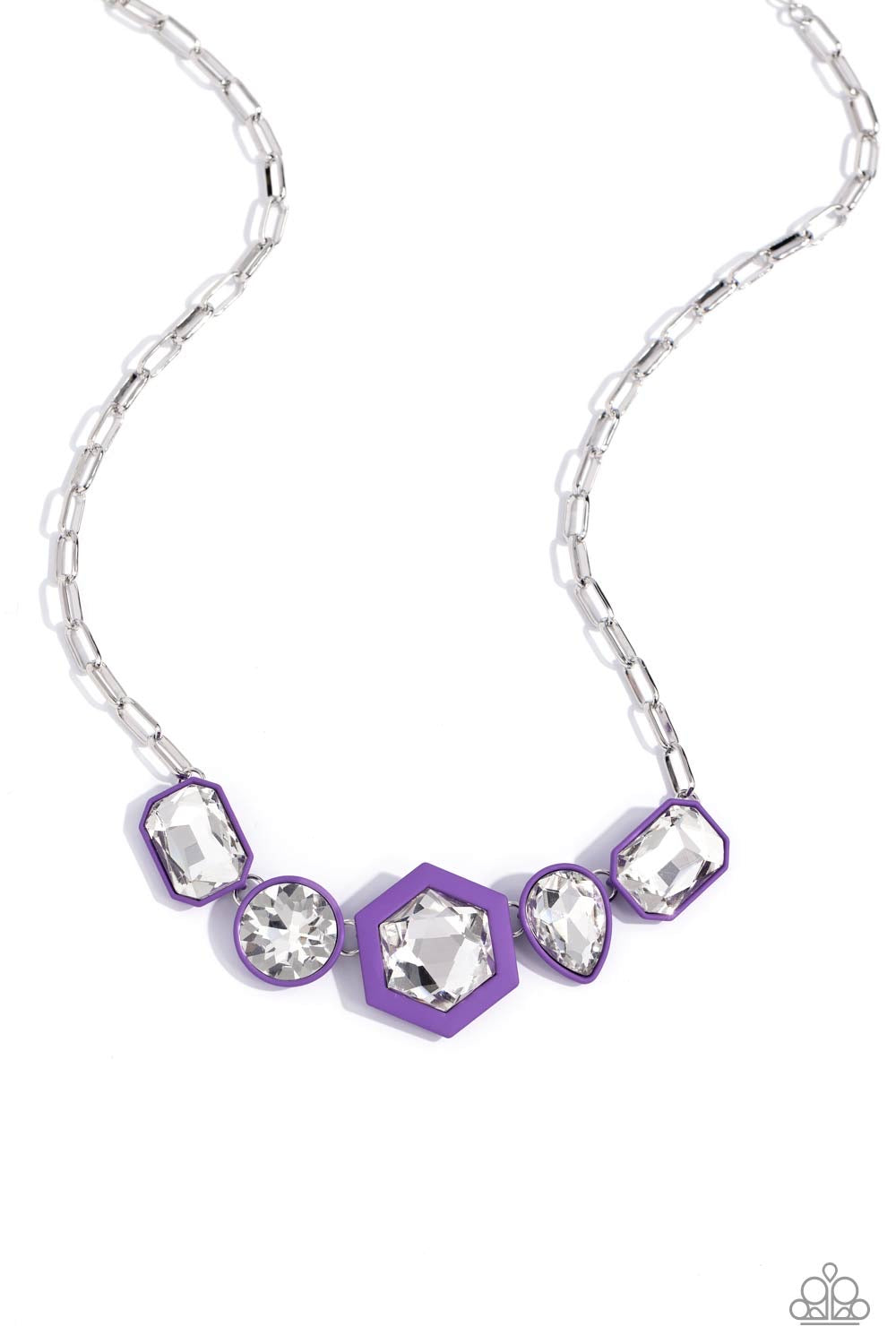 Evolving Elegance - Purple Necklace, Developing Dignity - Purple Earrings, Transforming Taste - Purple Bracelet and Changing Class - Purple Ring