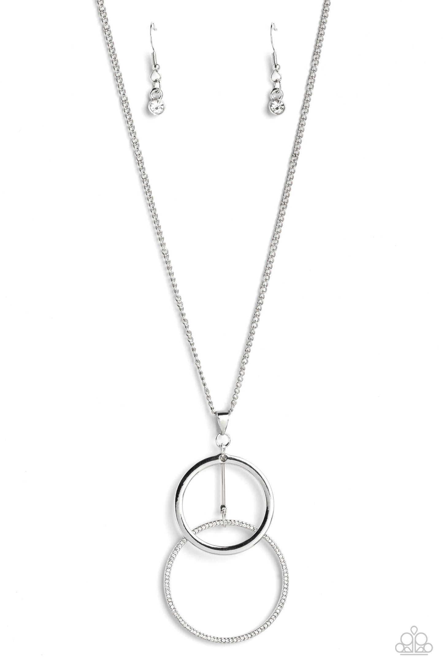 Mocha Vibe - Wishing Well Whimsy White Necklace and Scope of Expertise White Bracelet