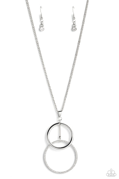 Mocha Vibe - Wishing Well Whimsy White Necklace and Scope of Expertise White Bracelet