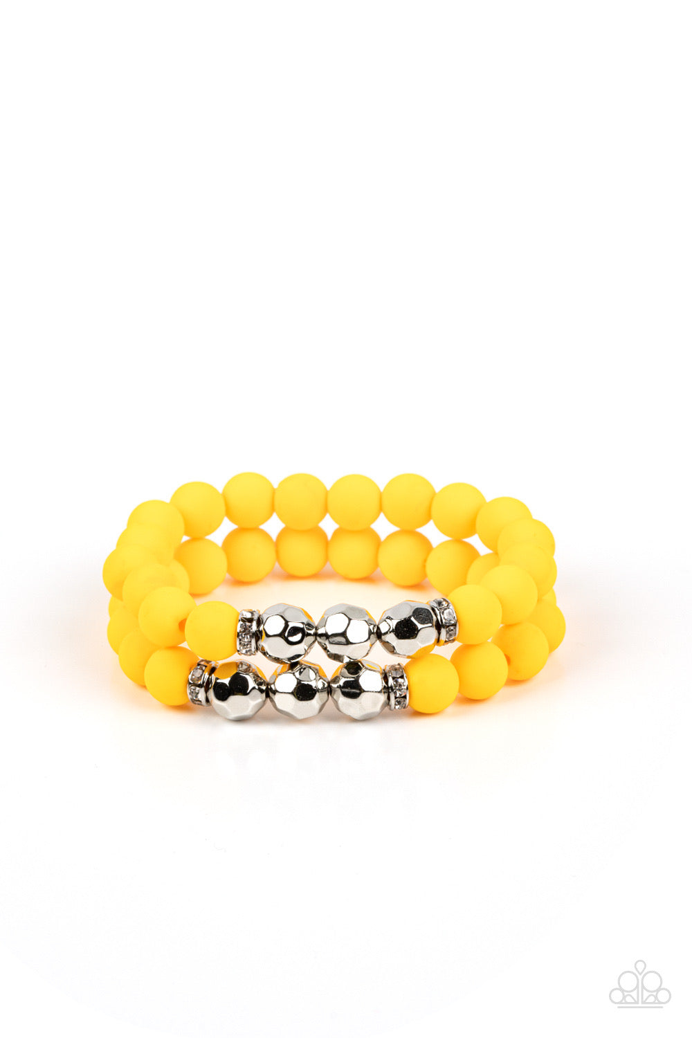 Summer Splash Yellow Necklace and Dip and Dive Yellow Bracelet