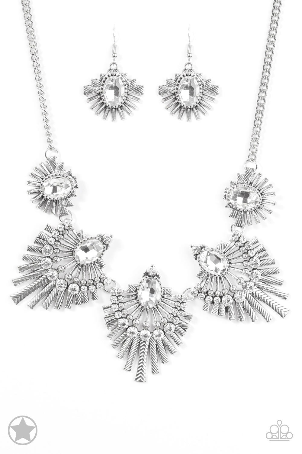 Miss You-niverse - Silver - Paparazzi Necklace