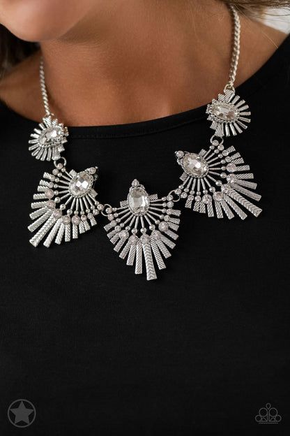 Miss You-niverse - Silver - Paparazzi Necklace