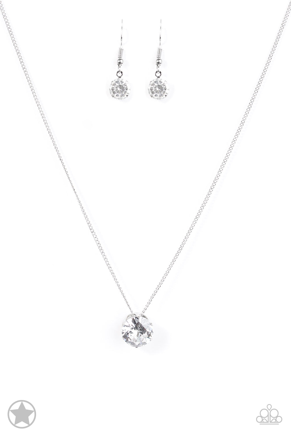 What A Gem - White - Paparazzi Necklace