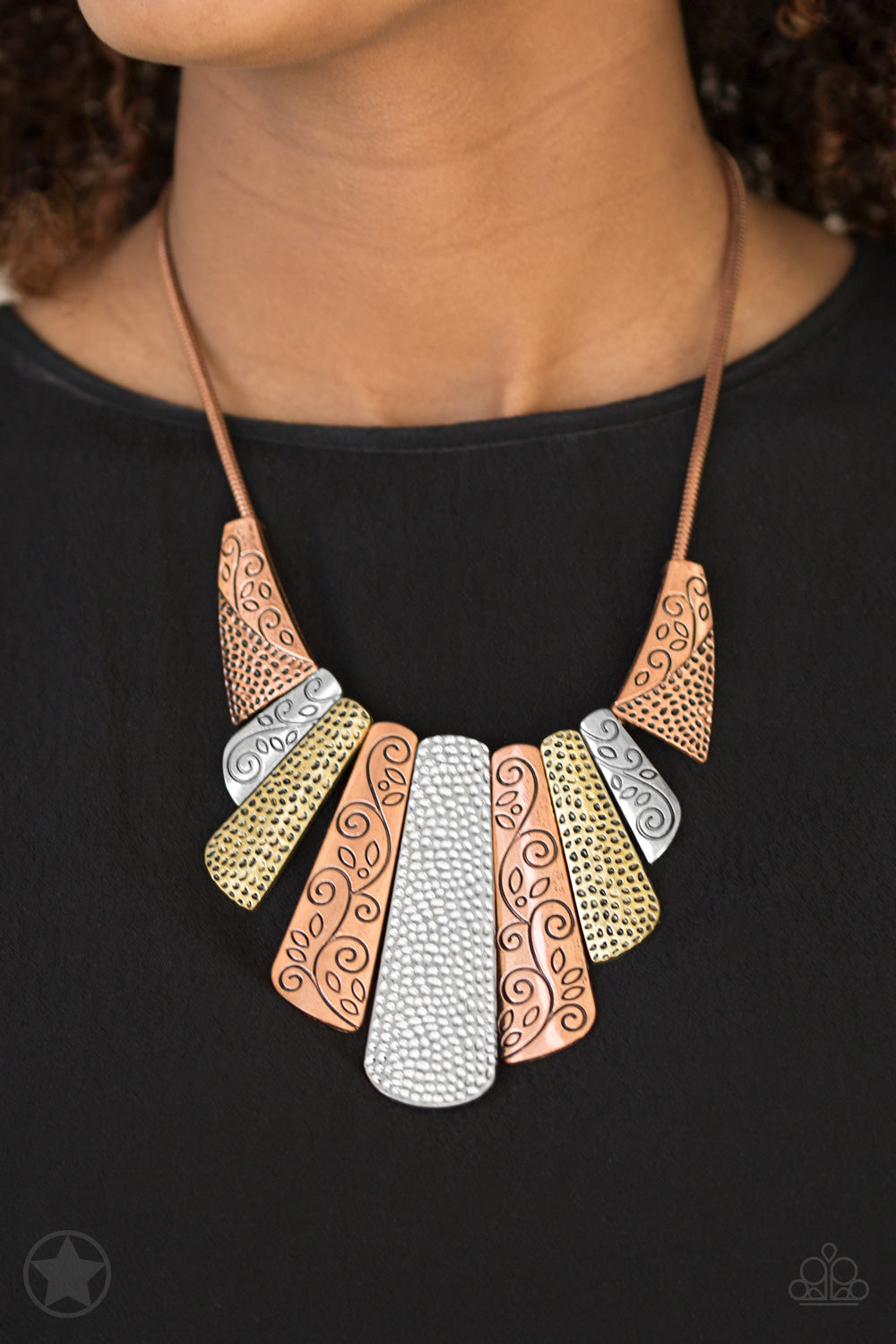Untamed Copper - Paparazzi Necklace