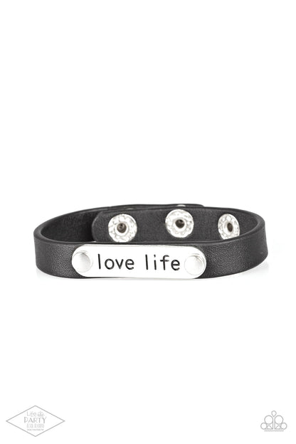 Love Life - Black - Paparazzi Bracelet