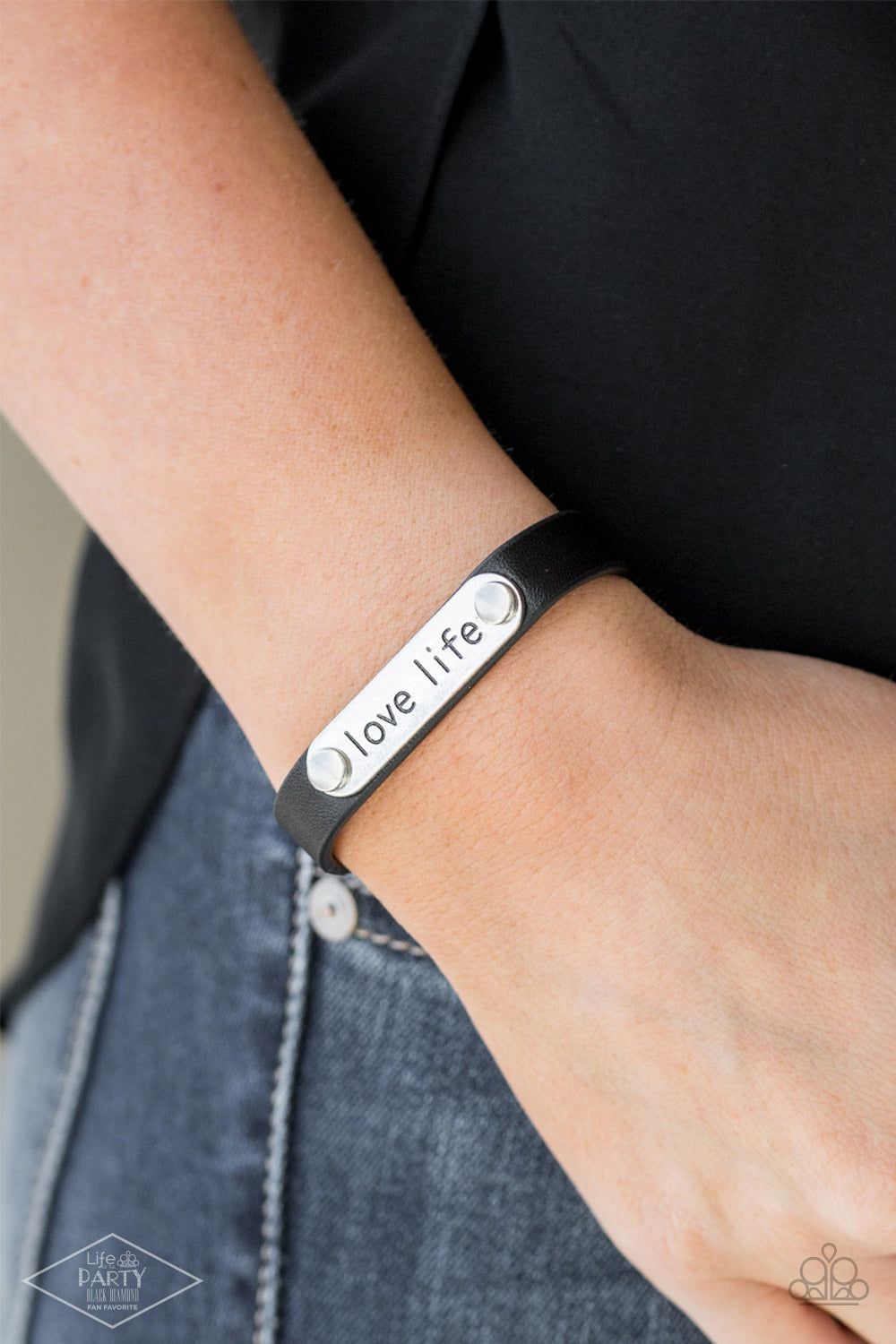 Love Life - Black - Paparazzi Bracelet