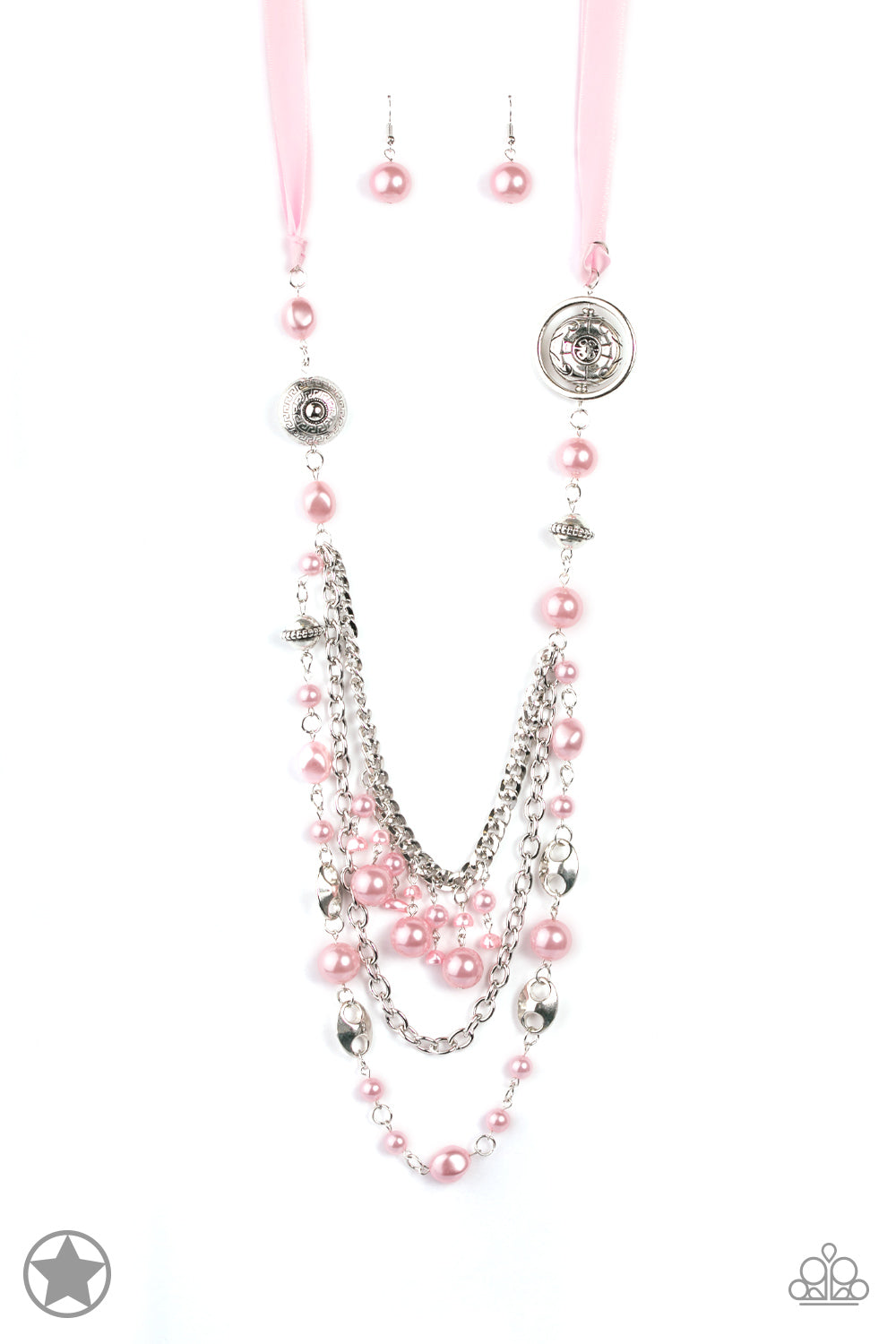 All The Trimmings - Pink - Paparazzi Necklace
