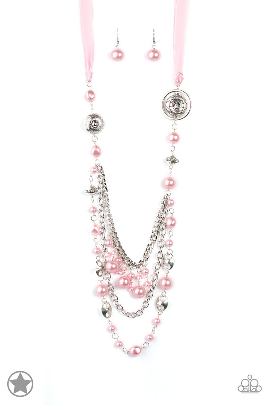 All The Trimmings - Pink - Paparazzi Necklace