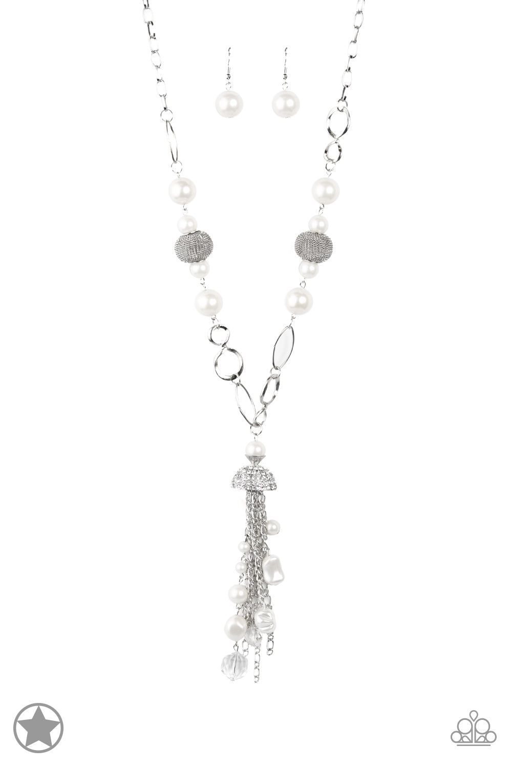Designated Diva - White - Paparazzi Necklace