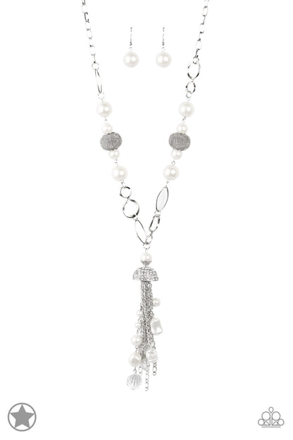 Designated Diva - White - Paparazzi Necklace