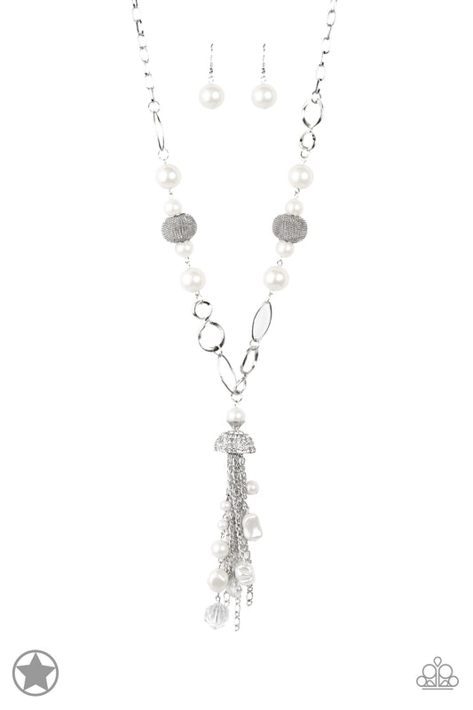 Designated Diva - White - Paparazzi Necklace