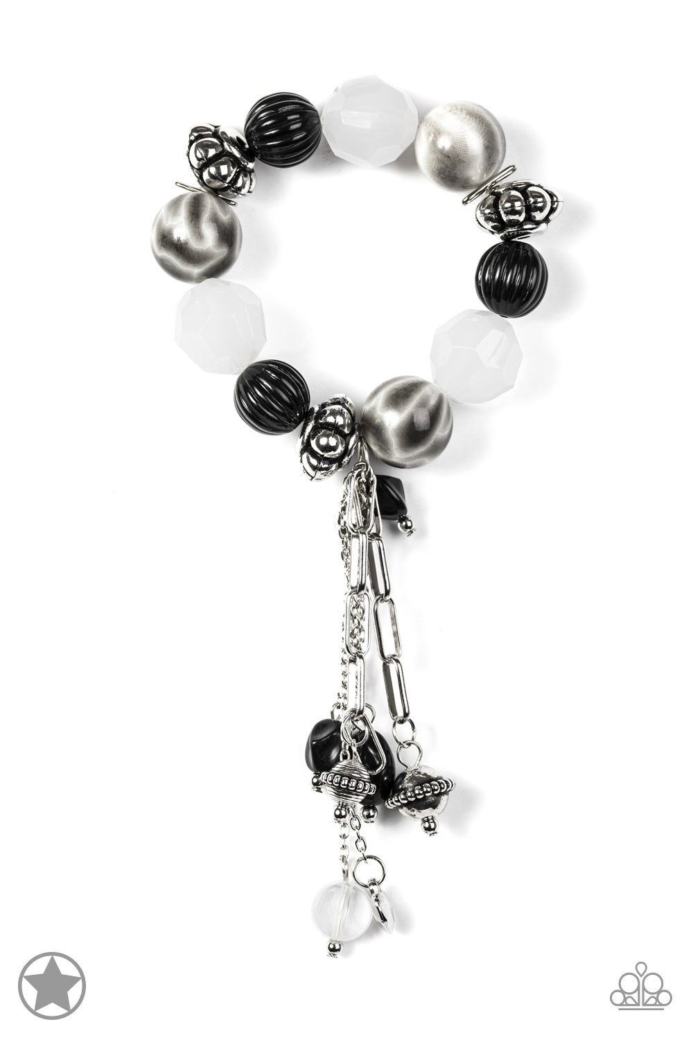 Lights! Camera! Action! Black -Paparazzi Bracelet (Blockbuster)