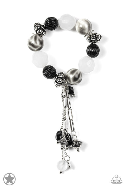 Lights! Camera! Action! Black -Paparazzi Bracelet (Blockbuster)