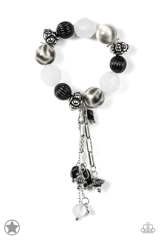 Lights! Camera! Action! Black -Paparazzi Bracelet (Blockbuster)