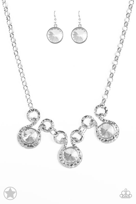 Hypnotized - Silver - Paparazzi Necklace