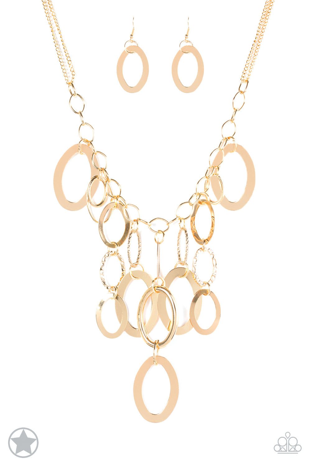 A Golden Spell Gold - Paparazzi Necklace