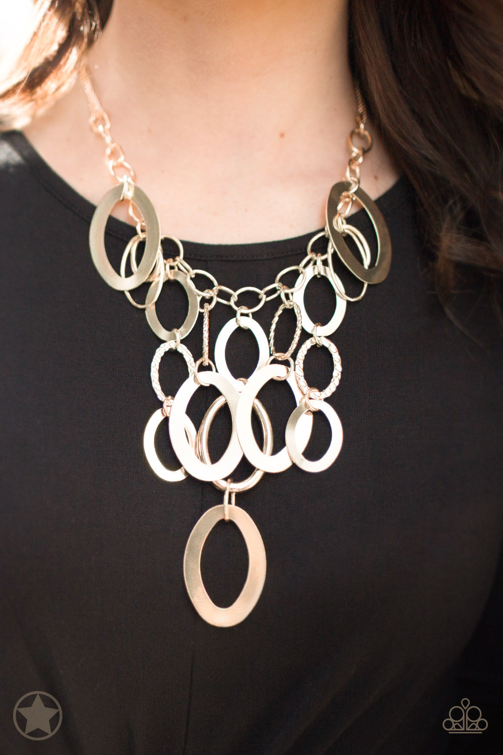 A Golden Spell Gold - Paparazzi Necklace